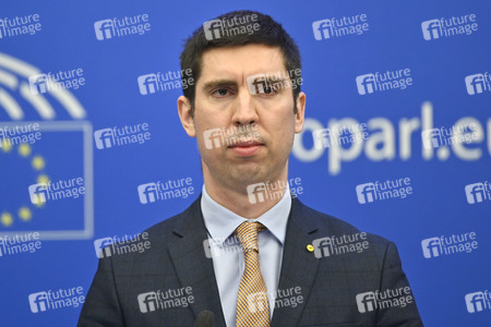 Pressekonferenz zum Assoziationsausschusses EU-Moldau im EU-Parlament in Straßburg