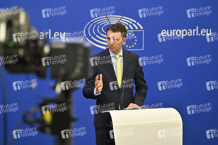 Pressekonferenz zum Assoziationsausschusses EU-Moldau im EU-Parlament in Straßburg
