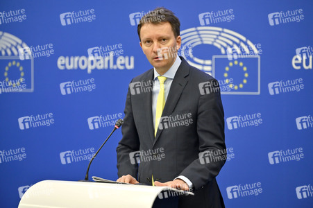 Pressekonferenz zum Assoziationsausschusses EU-Moldau im EU-Parlament in Straßburg