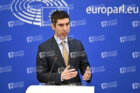 Pressekonferenz zum Assoziationsausschusses EU-Moldau im EU-Parlament in Straßburg
