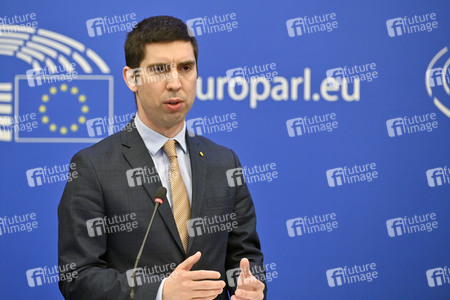 Pressekonferenz zum Assoziationsausschusses EU-Moldau im EU-Parlament in Straßburg