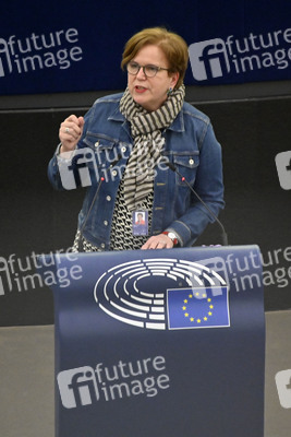 Plenartagung zu Polen und Ungarn im EU-Parlament in Straßburg