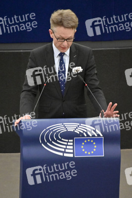 Plenartagung zu Polen und Ungarn im EU-Parlament in Straßburg