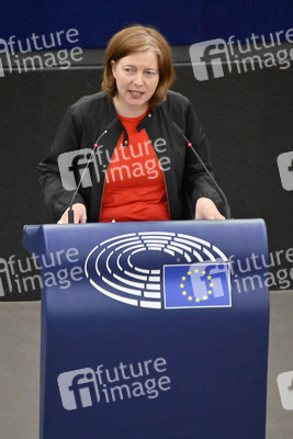 Plenartagung zu Polen und Ungarn im EU-Parlament in Straßburg