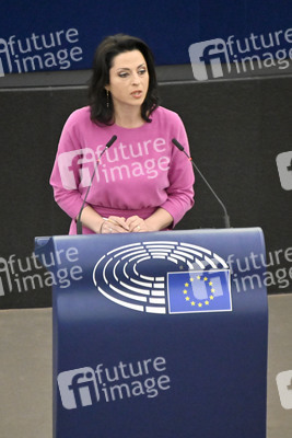 Plenartagung zu Polen und Ungarn im EU-Parlament in Straßburg