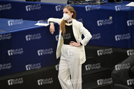 Plenartagung zu Polen und Ungarn im EU-Parlament in Straßburg