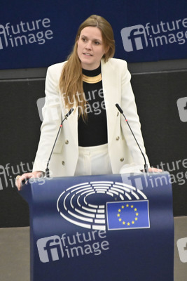 Plenartagung zu Polen und Ungarn im EU-Parlament in Straßburg