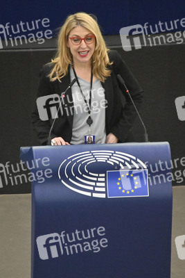 Plenartagung zu Polen und Ungarn im EU-Parlament in Straßburg