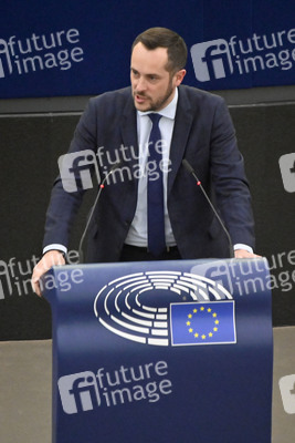 Plenartagung zu Polen und Ungarn im EU-Parlament in Straßburg