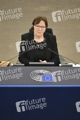 Plenartagung zu Gemeinsamkeiten des Putin-Regimes und rechtsextremer Bewegungen in Europa im EU-Parlament in Straßburg