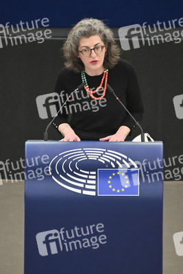 Plenartagung zu Gemeinsamkeiten des Putin-Regimes und rechtsextremer Bewegungen in Europa im EU-Parlament in Straßburg