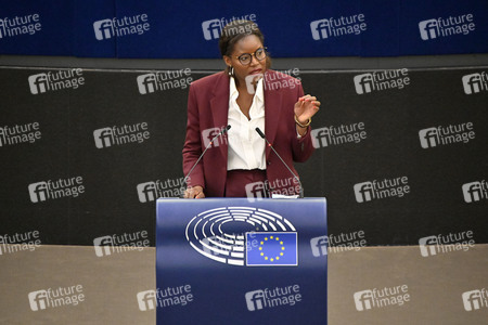 Plenartagung zu Gemeinsamkeiten des Putin-Regimes und rechtsextremer Bewegungen in Europa im EU-Parlament in Straßburg