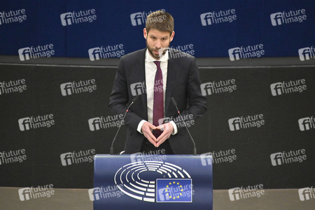 Plenartagung zu Gemeinsamkeiten des Putin-Regimes und rechtsextremer Bewegungen in Europa im EU-Parlament in Straßburg