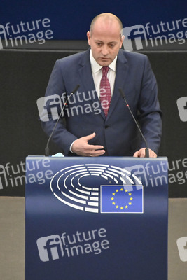 Plenartagung zu Gemeinsamkeiten des Putin-Regimes und rechtsextremer Bewegungen in Europa im EU-Parlament in Straßburg