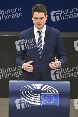 Plenartagung zu Gemeinsamkeiten des Putin-Regimes und rechtsextremer Bewegungen in Europa im EU-Parlament in Straßburg