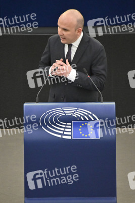 Plenartagung zu Gemeinsamkeiten des Putin-Regimes und rechtsextremer Bewegungen in Europa im EU-Parlament in Straßburg