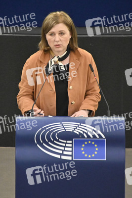 Plenartagung zu Gemeinsamkeiten des Putin-Regimes und rechtsextremer Bewegungen in Europa im EU-Parlament in Straßburg