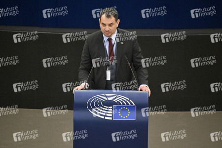 Debatte über Roma-Gemeinschaften im EU-Parlament in Straßburg