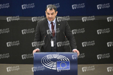 Debatte über Roma-Gemeinschaften im EU-Parlament in Straßburg