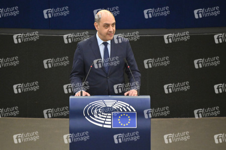 Debatte über Roma-Gemeinschaften im EU-Parlament in Straßburg