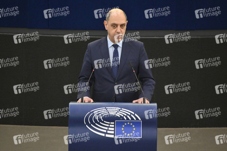 Debatte über Roma-Gemeinschaften im EU-Parlament in Straßburg