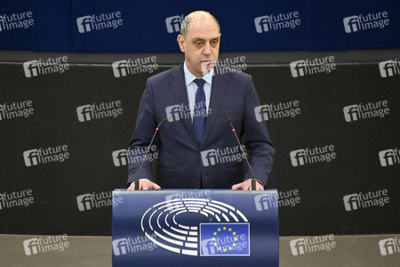 Debatte über Roma-Gemeinschaften im EU-Parlament in Straßburg