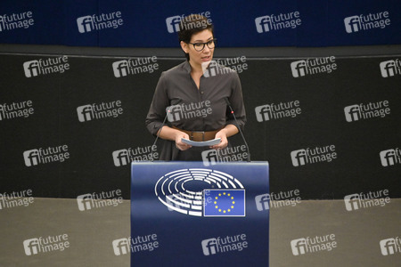 Debatte über Roma-Gemeinschaften im EU-Parlament in Straßburg