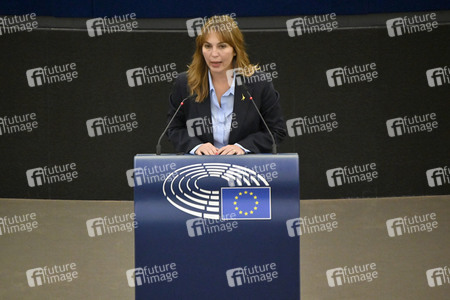 Debatte über Roma-Gemeinschaften im EU-Parlament in Straßburg