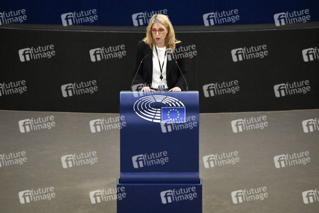 Debatte über Roma-Gemeinschaften im EU-Parlament in Straßburg