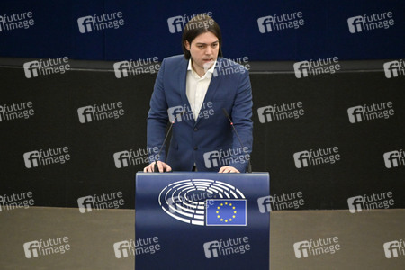 Debatte über Roma-Gemeinschaften im EU-Parlament in Straßburg