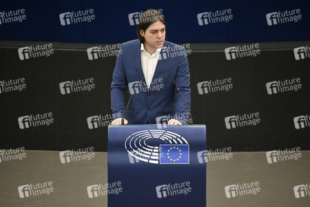 Debatte über Roma-Gemeinschaften im EU-Parlament in Straßburg