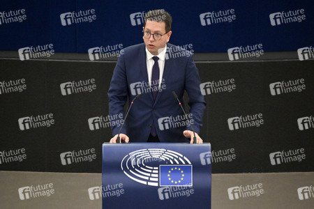 Debatte über Roma-Gemeinschaften im EU-Parlament in Straßburg