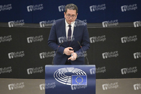 Debatte über Roma-Gemeinschaften im EU-Parlament in Straßburg