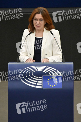 Debatte über Roma-Gemeinschaften im EU-Parlament in Straßburg