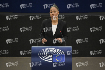 Debatte über Roma-Gemeinschaften im EU-Parlament in Straßburg