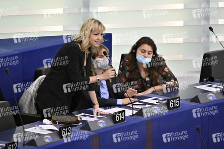 Debatte über Roma-Gemeinschaften im EU-Parlament in Straßburg