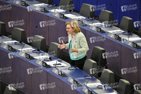 Debatte über Roma-Gemeinschaften im EU-Parlament in Straßburg