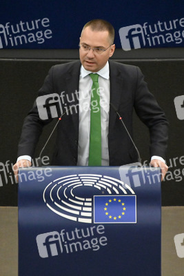 Debatte über Roma-Gemeinschaften im EU-Parlament in Straßburg