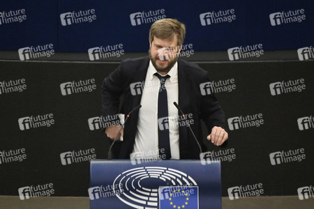 Debatte über Roma-Gemeinschaften im EU-Parlament in Straßburg