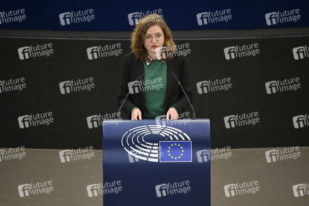 Debatte über Roma-Gemeinschaften im EU-Parlament in Straßburg