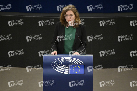 Debatte über Roma-Gemeinschaften im EU-Parlament in Straßburg