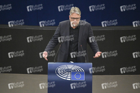 Debatte über Roma-Gemeinschaften im EU-Parlament in Straßburg