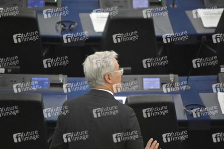 Debatte über Roma-Gemeinschaften im EU-Parlament in Straßburg