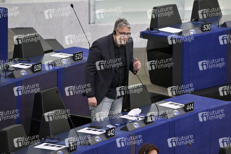 Debatte über Roma-Gemeinschaften im EU-Parlament in Straßburg