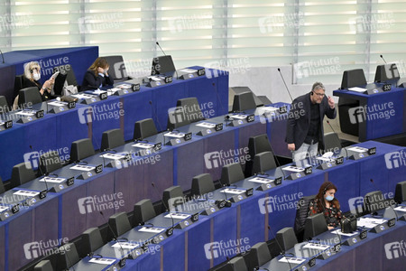 Debatte über Roma-Gemeinschaften im EU-Parlament in Straßburg