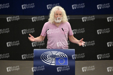 Debatte über Roma-Gemeinschaften im EU-Parlament in Straßburg