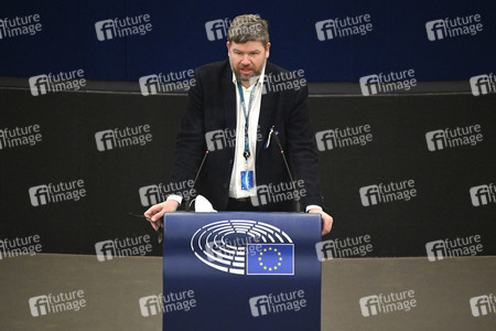 Debatte über Roma-Gemeinschaften im EU-Parlament in Straßburg