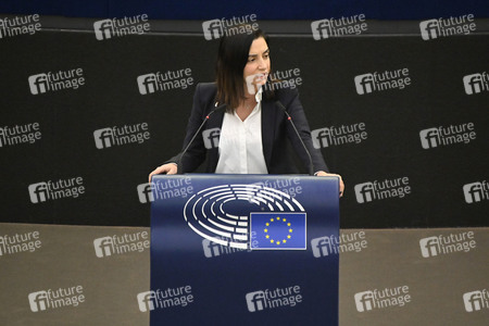 Debatte über Roma-Gemeinschaften im EU-Parlament in Straßburg