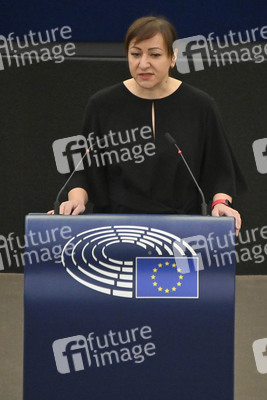 Debatte über Roma-Gemeinschaften im EU-Parlament in Straßburg
