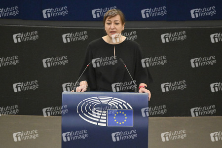 Debatte über Roma-Gemeinschaften im EU-Parlament in Straßburg